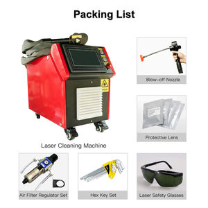 KL <span class=keywords><strong>Mini</strong></span>-Laserreiniger 30kg, Rostentfernungs- und Bodenpoliermaschine, Leicht zu Transportieren, Geteiltes Design, Neuheit für den Werkstatteinsatz - Product Image 4