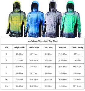 قميص أداء لصيد الأسماك مقاوم للماء وحاصن لأشعة الشمس فوق البنفسجية، ملابس للتنزه والأنشطة الخارجية بتقنية التسامي - Product Image 5