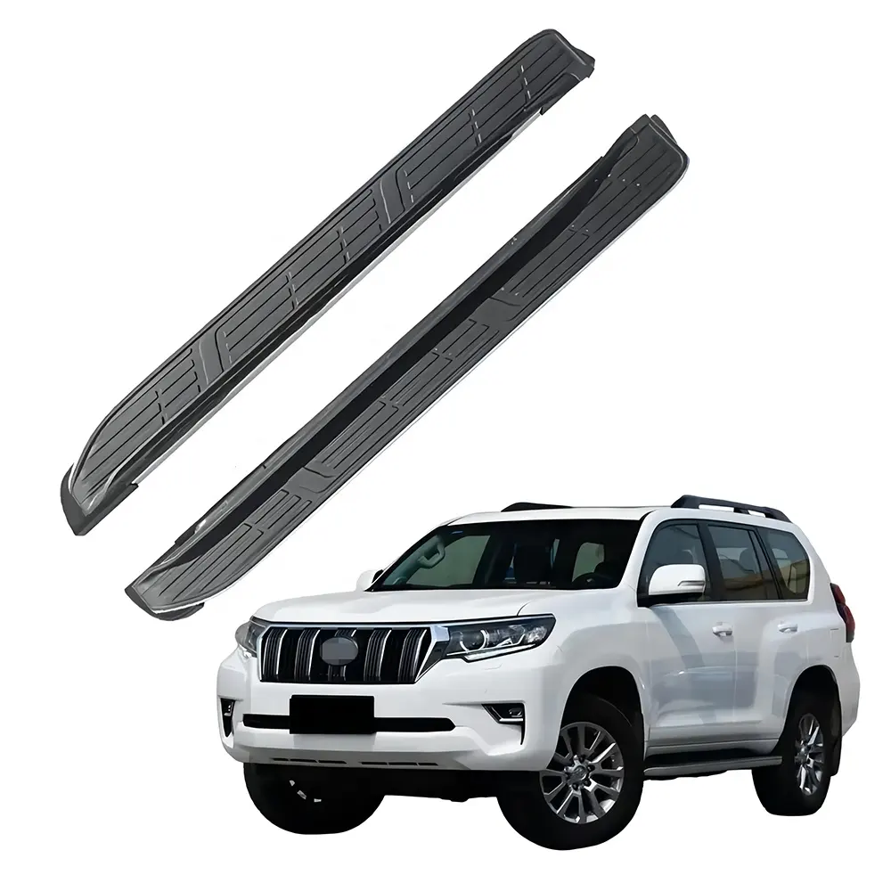 Kit de acessórios para carro lateral, placa de corrida automática para land cruiser prado fj150