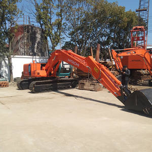 Pelle hydraulique sur chenilles Hitachi EX120-3 UTILISÉE 12ton Japon machine d'excavation originale top prix d'usine - Product Image 4