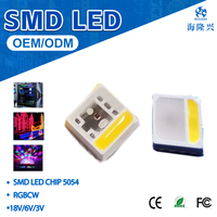 Nouvelle arrivée HD107S (version améliorée de l'APA102) puce LED SMD RVB 5054 pleine couleur avec CRI 90 et garantie de 3 ans