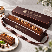 Boîtes d'emballage pour boulangerie personnalisées de haute qualité, boîtes en papier de qualité alimentaire pour gâteaux, pâtisseries, desserts, pains, beignets avec poignée en ruban