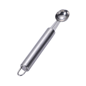 Stainless Steel <b>Fruit</b> Baller Carving Knife Set 2 Pieces Kitchen <b>Tool</b> For <b>Fruit</b> <b>Vegetable</b> DIY - Product Image 2