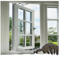 Precio más bajo Filipinas Hoja insonorizada Diseños de grabado Pvc Marco de doble acristalamiento Imagen Oficina Ventana de vidrio Abatible de aluminio