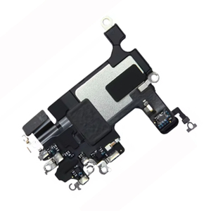 Haut écouteur avant pour <span class=keywords><strong>iPhone</strong></span> <span class=keywords><strong>14</strong></span> <span class=keywords><strong>14</strong></span> <span class=keywords><strong>Plus</strong></span> <span class=keywords><strong>14</strong></span> Pro <span class=keywords><strong>14</strong></span> Pro Max téléphone portable câble flexible écouteur haut-parleur pièces de récepteur de remplacement - Product Image 3