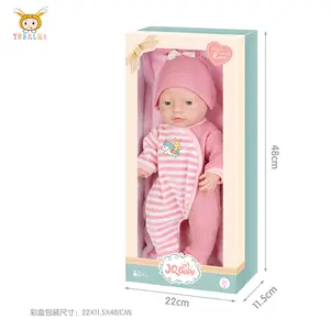 wholesale educational 12inch mini size rubber lovely realistic baby reborn doll for kids