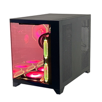 PCOOLING Nuevo Diseño Atx Pc Gabinete Alta Calidad Gaming Computer Cases En Stock Fan Gaming Case Pc Computer Cases