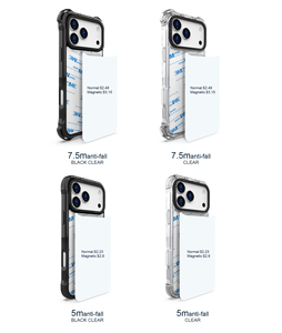 TPU 3D có thể in thăng hoa trường hợp điện thoại cho <span class=keywords><strong>Iphone</strong></span> 17 16 15 14 13 Pro Max trống thiết kế UV in ấn hỗ trợ sạc không dây - Product Image 4