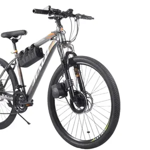 Kit elétrico universal de conversão de roda dianteira, kit de alta velocidade 48V450W sem escovas para mountain bike