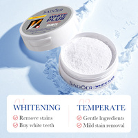 Poudre dentifrice 100% naturelle pour l'hygiène bucco-dentaire, blanchiment des dents, saveur menthe, pour usage domestique
