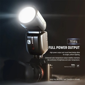 Đèn Flash Speedlite NEEWER Z2PRO 76Ws TTL đầu tròn dành cho <span class=keywords><strong>Sony</strong></span> <span class=keywords><strong>A7</strong></span> A7S A7R A7C A9 A1 A6700 A6600 A6500 A6400 A6100 A99 A350 ZV-E10 - Product Image 2