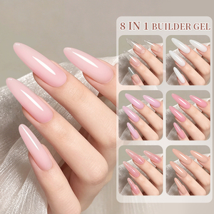 BORN PRETTY Gel <span class=keywords><strong>de</strong></span> Construcción Multifuncional <span class=keywords><strong>de</strong></span> <span class=keywords><strong>Color</strong></span> Natural <span class=keywords><strong>de</strong></span> 15 ml, Extensiones <span class=keywords><strong>de</strong></span> <span class=keywords><strong>Uñas</strong></span>, Moldeado 3D, Gel Duro para Reparación <span class=keywords><strong>de</strong></span> <span class=keywords><strong>Uñas</strong></span> - Product Image 6