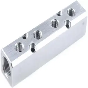 Aluminium Hydraulic Water Distribution Block Verteiler