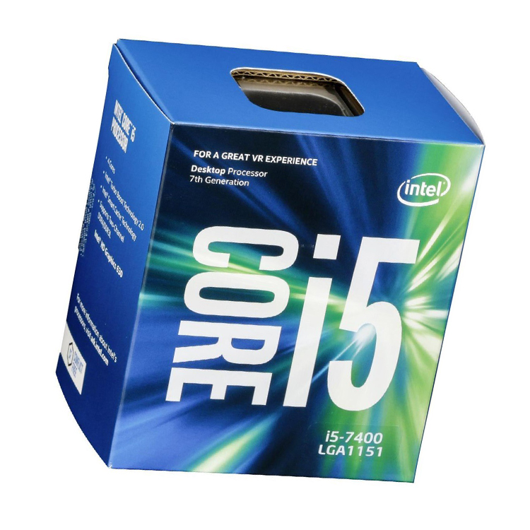 Intel Core I5 7400 Processor 4 Cores 3.6 Ghz Ddr4 Cpu & Supports