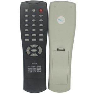 Télécommande TV à perles de cristal 57L5 55K3 58A3 56A6 54B4 5Z26 58A7 51C3 54JB Code fixe Noir Blanc cassé - Product Image 3
