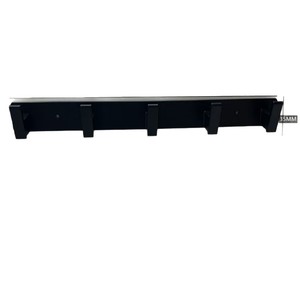 O'Leeford Aluminum Wall <b>Hooks</b> 35mm Self-<b>Adhesive</b> Heavy Duty Coat Rack Minimalist Design - Product Image 1