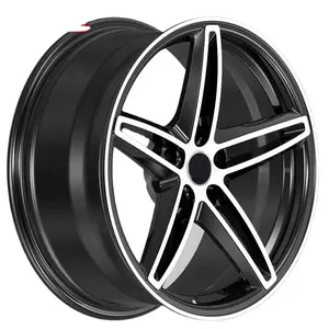 Machined Aluminum Alloy 17 Inch 5 Spoke Star 5 Lug 18 Inch Rims Forged Wheels