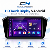 Écran de navigation automobile Android 10 pouces, Bluetooth, CarPlay, système de contrôle central intelligent, compatible avec Magotan 2016-2020