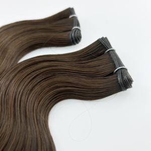 Extensiones de cabello SHE 100 Remi Genius Weft Extensiones de tejido de microcuentas invisibles sin costuras Texturas personalizadas Rizos ondulados - Product Image 3