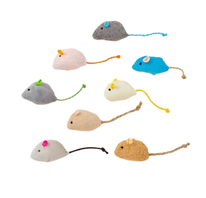 Jouet interactif en peluche doux de haute qualité pour chat Simulation souris cataire pour chatons jouet pour animaux de compagnie Durable résistant aux rayures - Product Image 1