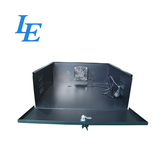 Black Security Cctv Cabinet for Box Dvr Rack