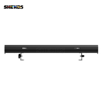 SHEHDS 18x18W Projecteur mural 6-en-1 RGBWAUV pour DJ, Lampe LED de théâtre, Éclairage d'ambiance pour discothèques, bars, mariages et décorations de scène