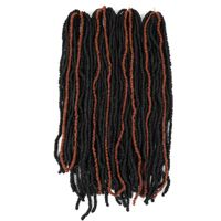 Extensions de cheveux synthétiques Marley Afro Kinky Twist au crochet, résistantes à la chaleur, pour femmes, tresses en vrac, fausses locks, trame simple