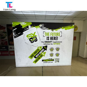 Easy Set up Tradeshow Booth Aluminum Frame SEG Fabric Expo Promotion Custom <strong>LED</strong> Backlit Light Box Trade Show Pop up <strong>Display</strong> - Product Image 5