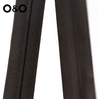 O&O - Fermeture éclair imperméable en nylon pour vêtements de snowboard, sacs, chaussures et vêtements - Longue chaîne enroulable
