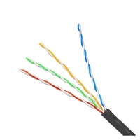 Cable Ethernet RJ45 Cat5e UTP, Conductor OFC, Revestimiento LSZH/PVC, Longitud 100/305m