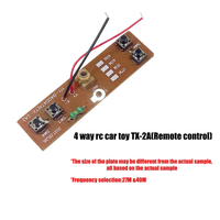Télécommande RC QQF C 4CH 27MHz/40Mhz, émetteur et récepteur pour voiture