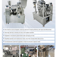 Vente directe usine – Machine de remplissage automatique de bouteilles en plastique (jus/eau/lait) de haute précision (1 %) de qualité alimentaire avec moteur électrique et PLC
