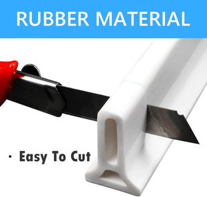 קריסת סף מקלחת מים סכר שומר-עצמי דבק סיליקון עמיד למים מחסום עבור חדר אמבטיה ומטבח - Product Image 6