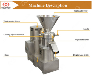 Máquina Eléctrica Comercial para Hacer Pasta de Avellanas Continua, Molinillo de Piedra para Mantequilla de Maní Estilo Antiguo para Hacer Mantequilla - Product Image 5