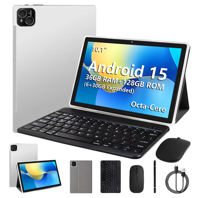 Custom Android 15.0 Allwinner 10.1" Tablet Octa Core 1.8GHz 6000mAh Battery 2.0MP+5.0MP Camera Business Education Tablet-pc