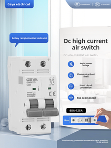 Interruptor de Circuito de CC GEYA <span class=keywords><strong>GYM9</strong></span> 220V 125A de Alta Corriente 63A, Interruptor Compacto Específico para Fotovoltaica con Protección Contra Cortocircuitos 1P/2P - Product Image 1
