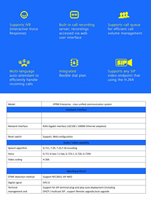 Système centralisé <span class=keywords><strong>IP</strong></span> PBX VoIP KNTECH en acier inoxydable fabriqué en Chine avec serveur SIP de diffusion et contrôleur - Product Image 6