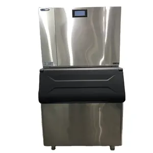 ICE-1000P Hot selling 500kg Ice Making Machine For Making Ice Cube Ice Maker Outdoor IN STOCK