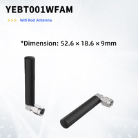Antenne WIFI compacte Tri-bande Little Pepper Antenna SMA Mâle pour modules sans fil, routeurs et périphériques de passerelle IoT