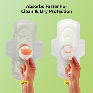 Products China Wholesale Pure Cotton Unique <strong>Whispering</strong> Noblest Girl Menstrual <strong>Pads</strong> - Product Image 5