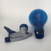 Prix bas en plastique 250 ml 8 oz noble bleu en forme de goutte à la main bouteille de pulvérisation, tigrou bouteilles de pulvérisation pour eau de jardin, nettoyage