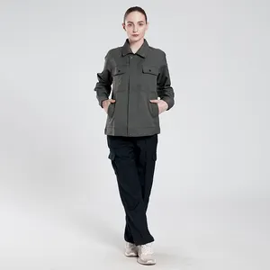 MengYIpin Fábrica Atacado Reciclado Roupas De Trabalho Design Clássico Workwear Trabalho Uniforme Jaqueta Para Homens