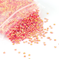 En vrac 3D étoile forme paillettes 14 couleurs Duo Chrome 3D étoile paillettes pour corps oeil lèvre ongles décoration bricolage artisanat confettis paillettes