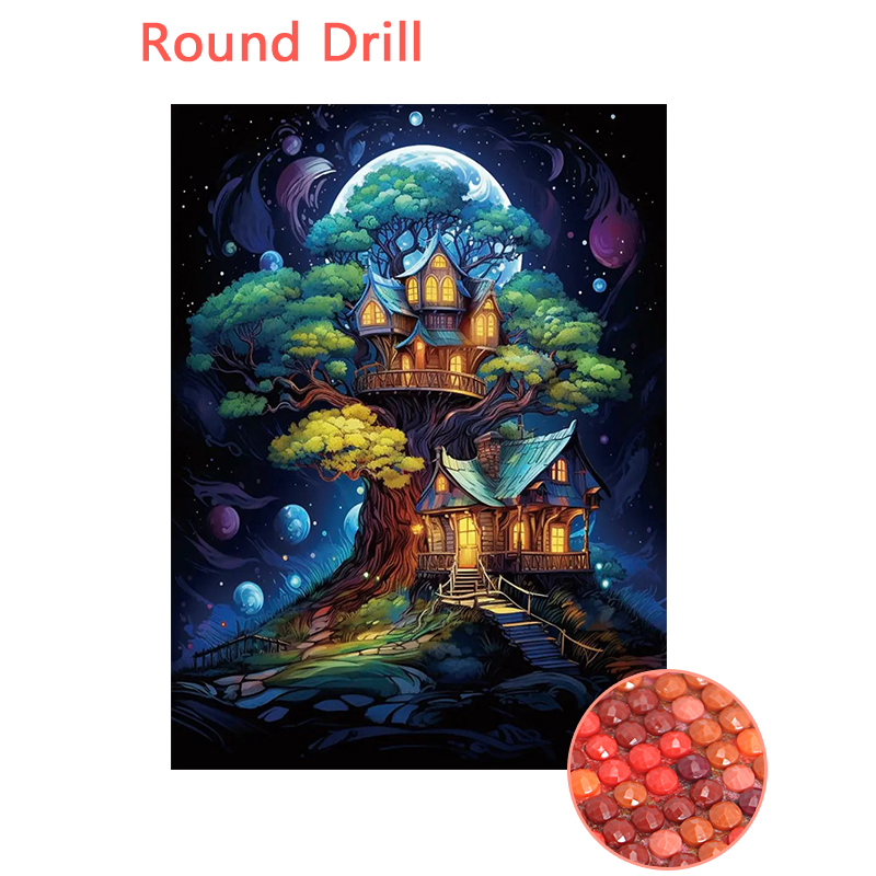 Round Drill colorful