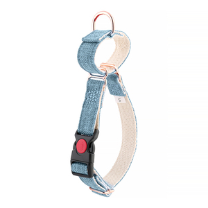 Collares de perro de cáñamo orgánico ecológico, hebilla de Metal de oro rosa para perros grandes, medianos y pequeños, 100% - Product Image 3