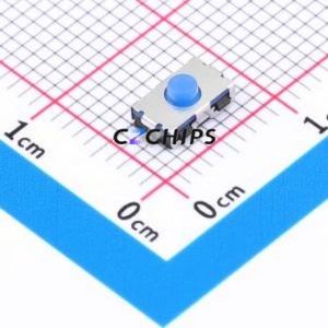 TVBF22-026C2U-R Tactile Switch SMD,6x4mm Switch ( Button Shape: Square Button )( Operating Force: 2.5N )( Switch Length: 6mm ) - Product Image 1