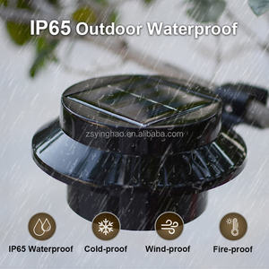 IP65 Waterproof Outdoor Decor Garden Solar Fence Post Lamp Wall Led Solar <strong>Gutter</strong> <strong>Lights</strong> - Product Image 2