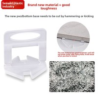 Dispositif de nivellement de carreaux, inserts de base, outil de nivellement, cales en plastique, localisateur de pose, outil de réglage des espaces, vente en gros, fabricant chinois