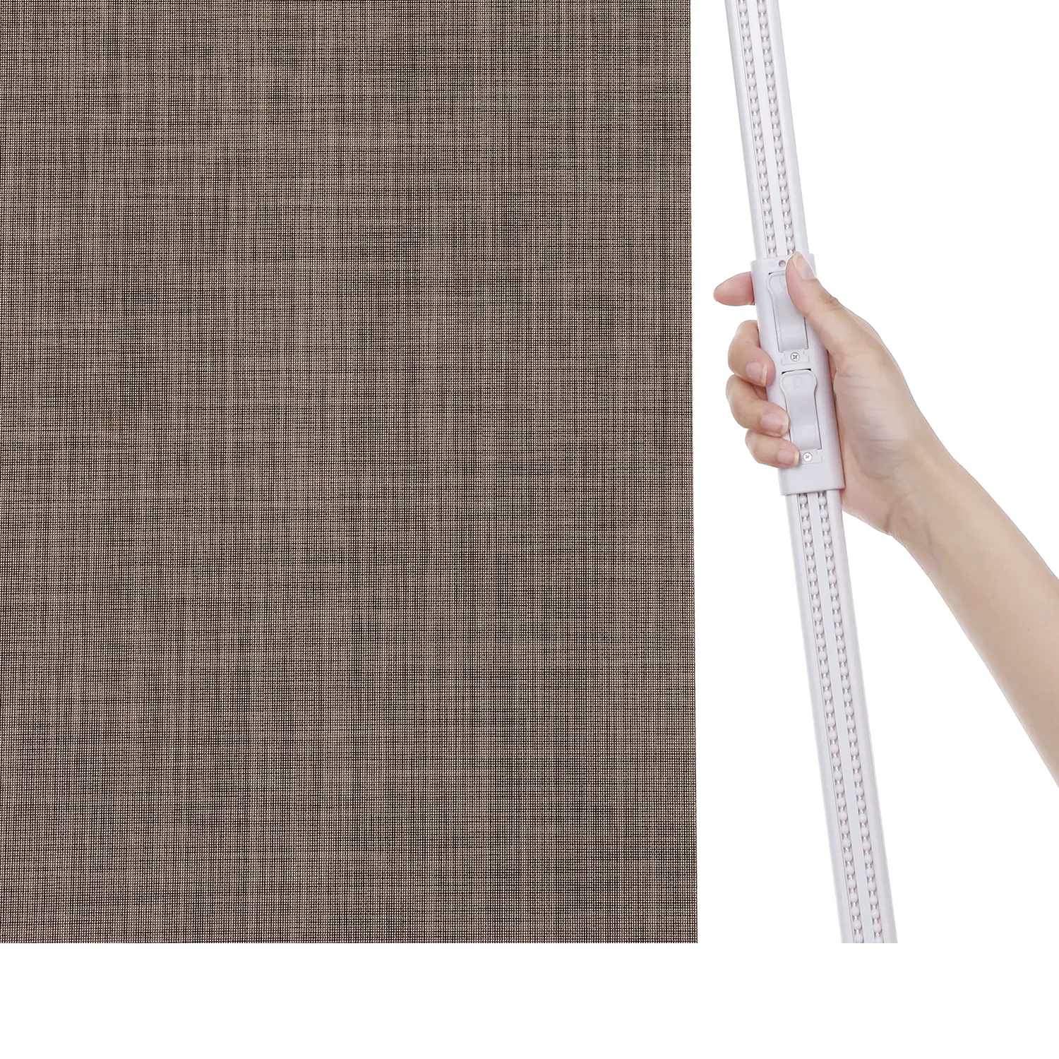 Free Sample Stock Available Window Blackout Manual Roller Blinds Shades