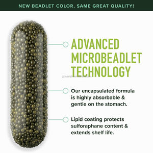 Natuurlijke Vegan 60 Capsules Immuunsysteem Gezondheid 50MG Sulforafaan Supplement met Glucorafaanine Myrosinaas - Product Image 2